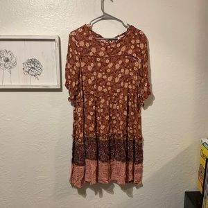 Knox Rose Floral Dress Large